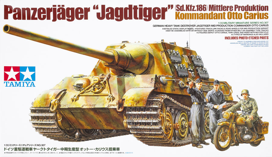 Panzerjäger “Jagdtiger” (SdKfz.186 Mittlere Produktion DKommandant Otto Carius