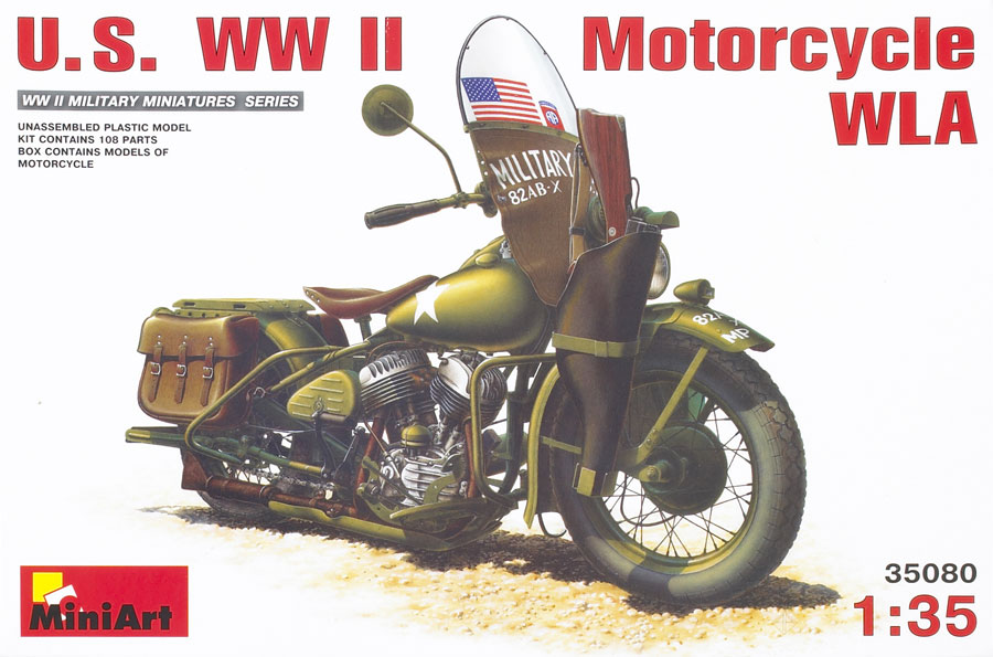 US WWII motorcycle WLA