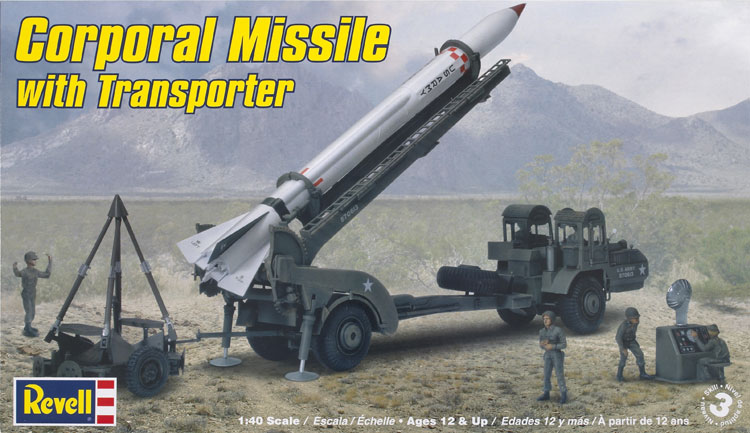 Corporal Missile with transporter