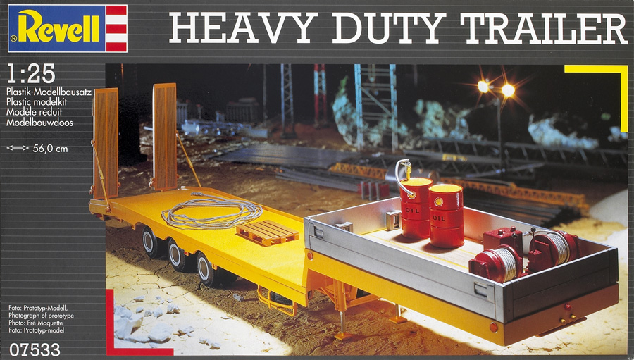 Heavy duty trailer