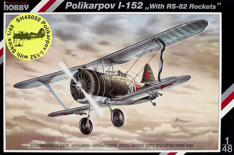 Polikarpov I-152 with RS-82 Rockets