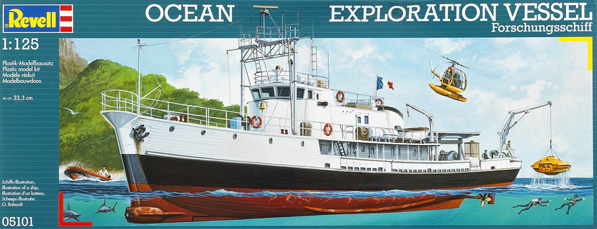 Ocean exploration vessel Forschungsschiff