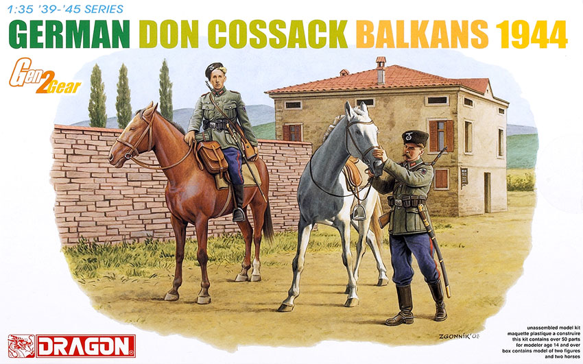 German Don Cossack Balkans 1944