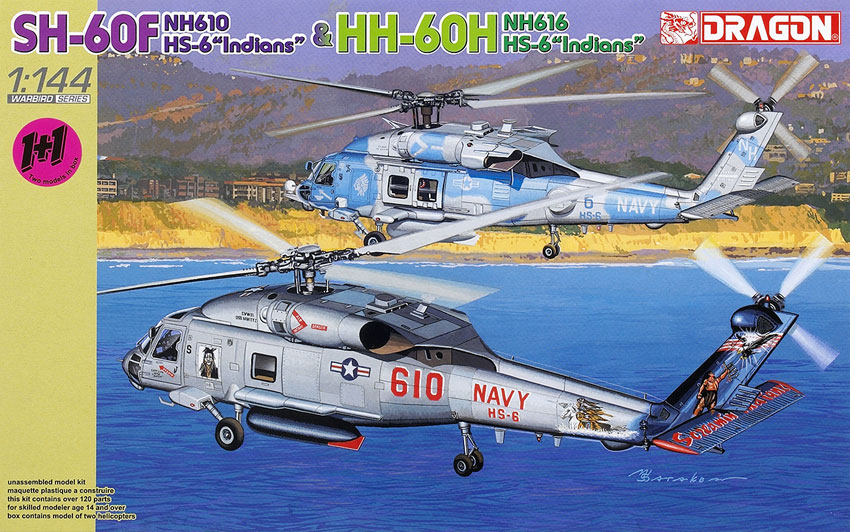 SH-60F (NH610 HS-6 “Indians” and HH-60H (NH616 HS-6 “Indians”)