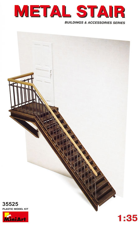 Metal stair