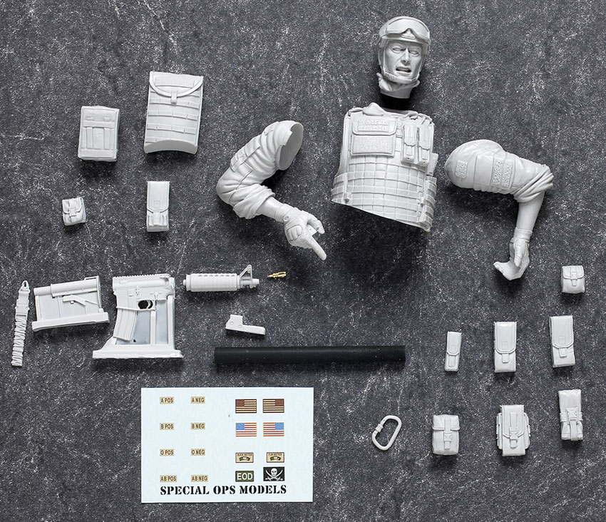 Modern navy seal (bust) Iraq/Afghanistan