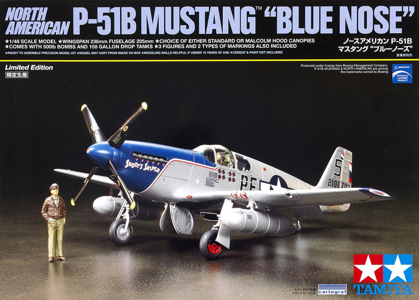 P-51B Mustang “Blue Nose”