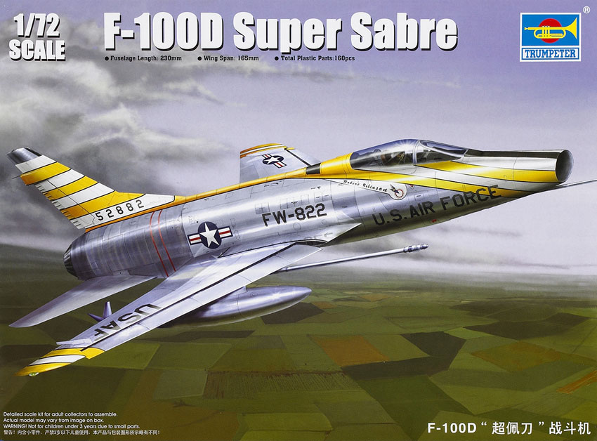 Trumpeter’s big 1/32 F-100D Super Sabre
