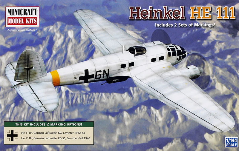 Hasegawa 1 72 scale Heinkel He 111H 6