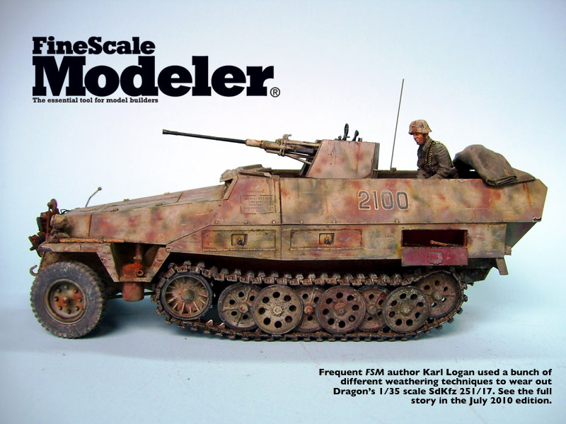 DESKTOP WALLPAPER: Karl Logan’s Dragon 1/35 scale SdKfz 251/17