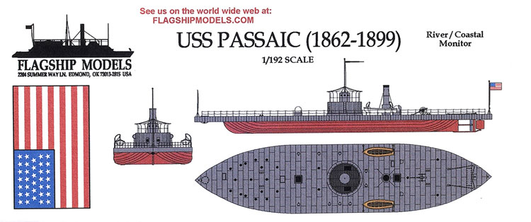 USS Passaic (1862-1899) River/coastal monitor