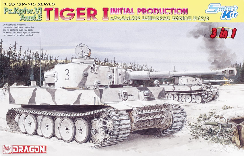 PzKpfw.VI Ausf.E Tiger I initial production (s.Pz.Abt.502 Leningrad Region 1942/3)