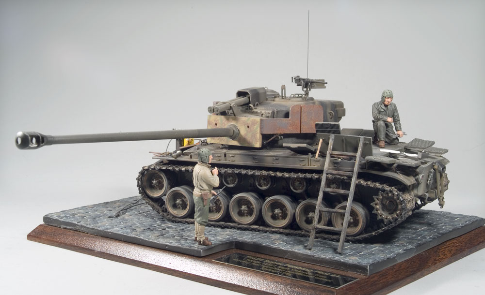 Glen Martin’s 1/35 scale T26E4 up-armored Super Pershing