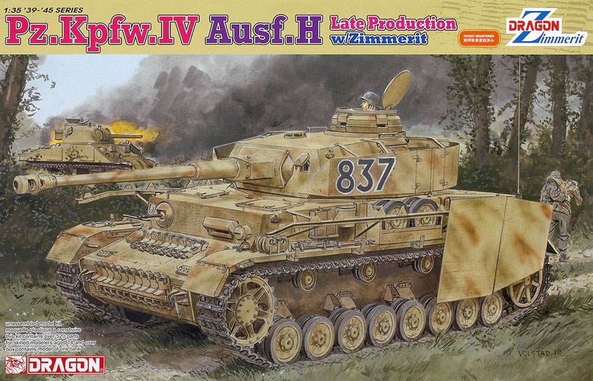 PzKpfw.IV Ausf. H late production with Zimmerit