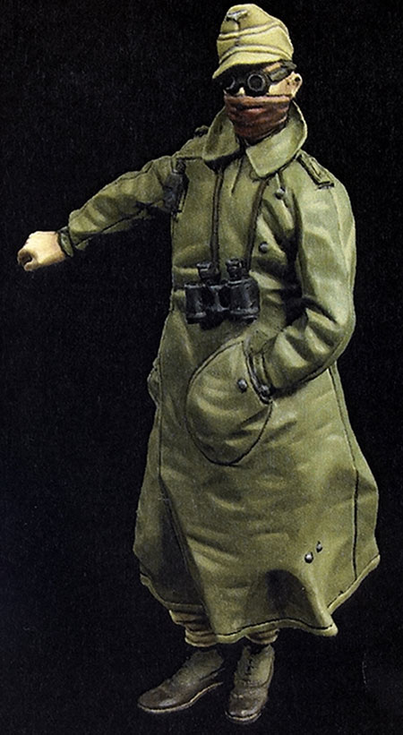 Afrika Korps motorcyclist