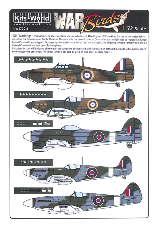 General “kill’ markings
