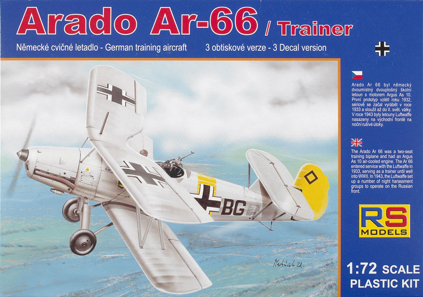 Arado Ar-66 with Trainer