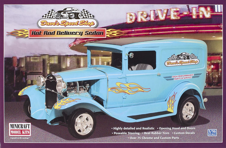 Dave’s Speed Shop Hot Rod Delivery Sedan