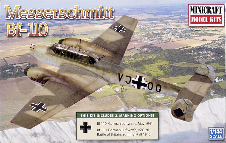 Photo gallery: Scratchbuilt 1/15 scale Messerschmitt Bf 110C