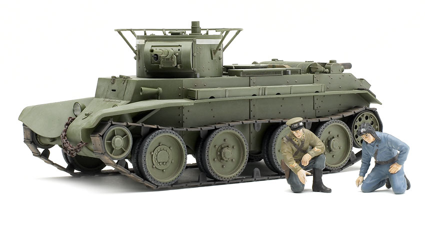 Tamiya 1/35 scale Soviet BT-7 tank