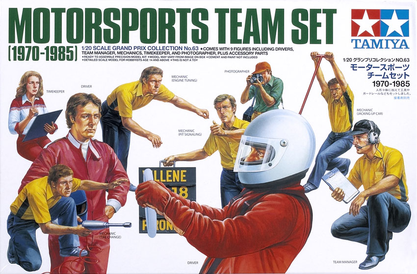 Motorsports team set (1970 – 1985)