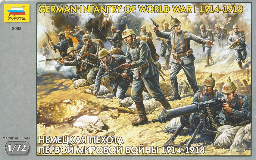 German infantry of World War I 1914-1918