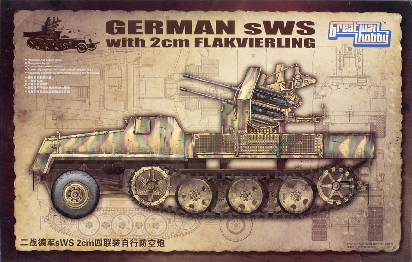 German sWS with 2cm Flakvierling