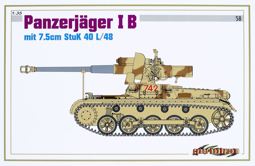 Panzerjäger I B mit 7.5cm StuK 40 L/48