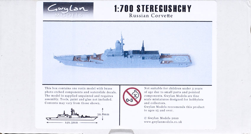 Project 2380 Steregushchy class Corvette