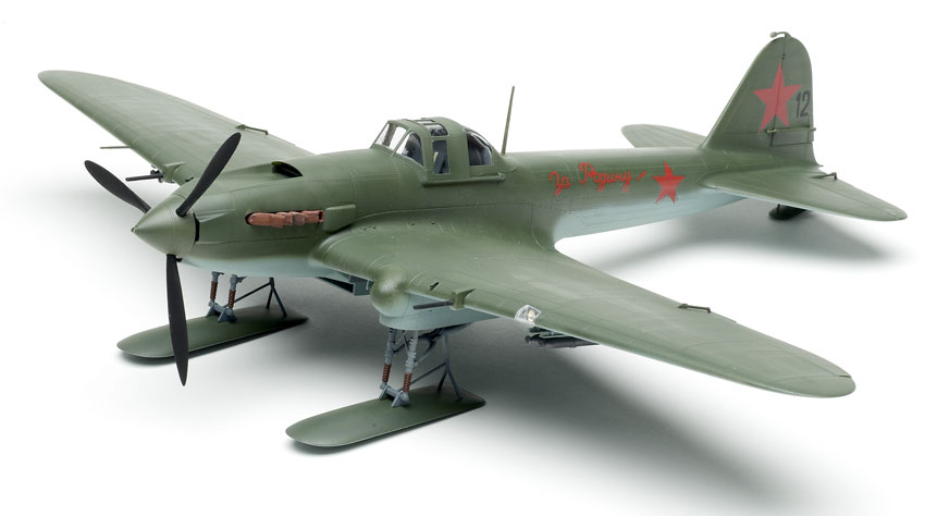 HobbyBoss 1/32 scale Il-2 Sturmovik on skis