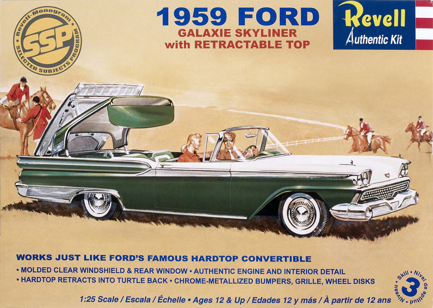 1959 Ford Galaxie Skyliner with retractable top
