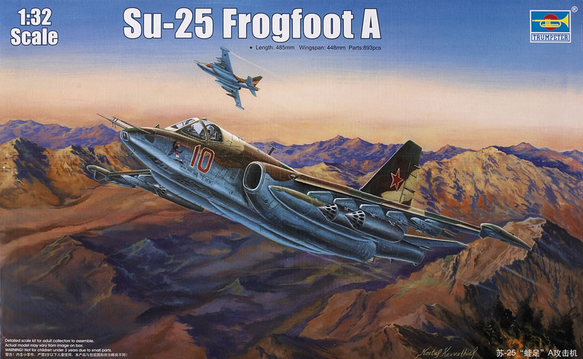 Sukhoi Su-25 Frogfoot A Russian fighter