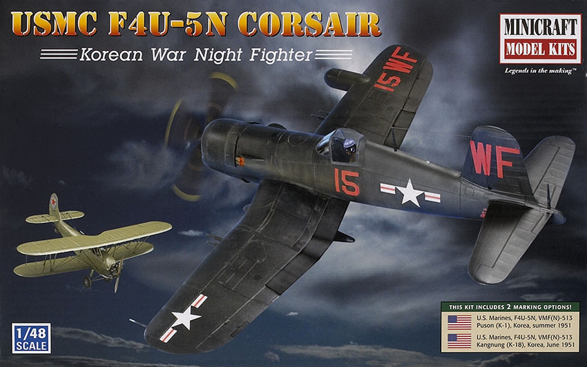 USMC F4U-5N Corsair – Korean war night fighter