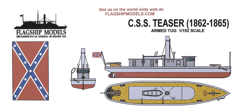 C.S.S. Teaser (1862-1865) armed tug