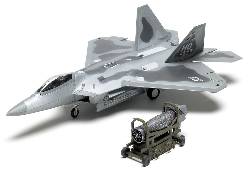 Fujimi 1/72 scale F-22 Raptor