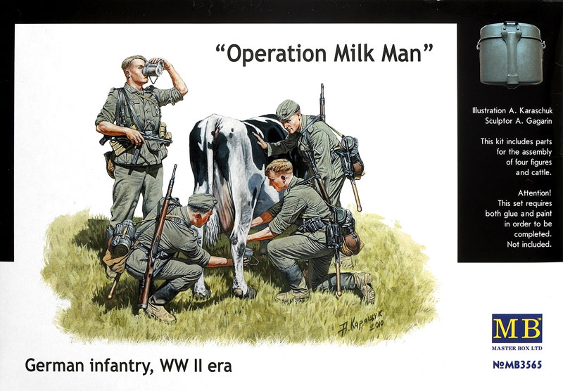 Operation Milk Man – German infantry, WWII