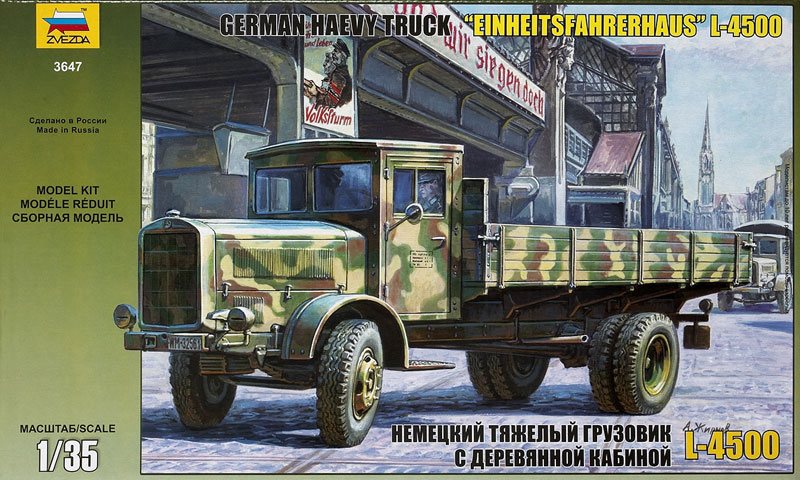 German heavy truck “Einheitsfahrerhaus” L-4500