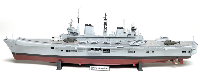 Airfix 1/350 scale HMS Illustrious