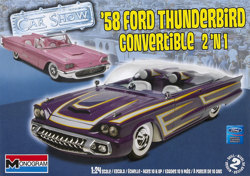1958 Ford Thunderbird convertible 2 n’ 1