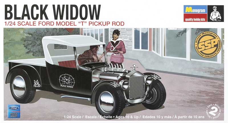 Black Widow Ford Model “T” pickup rod