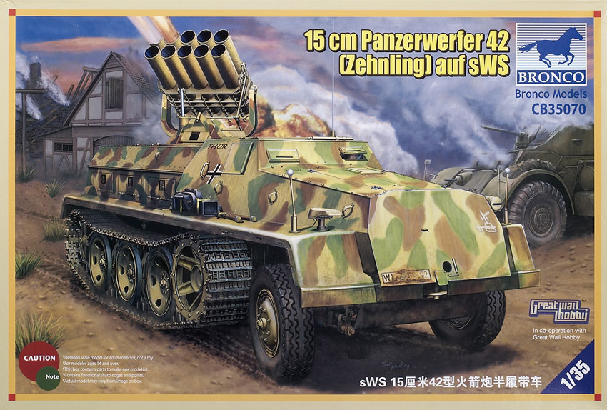 15cm Panzerwerfer 42 (Zehnling) auf sWS