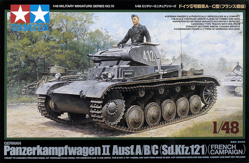 Panzerkampfwagen II Ausf.A/B/C (SdKfz.121 French Campaign)