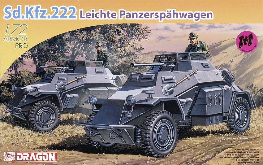 SdKfz.222 Leichte Panzerspähwagen