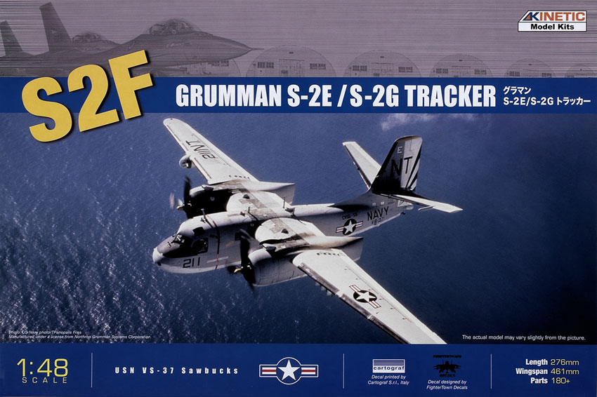 S2F Grumman S-2E/S-2G Tracker