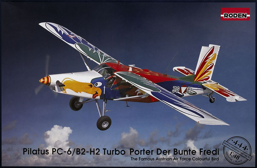 Pilatus PC-6/B2-H2 turbo Porter der Bunte Fredi