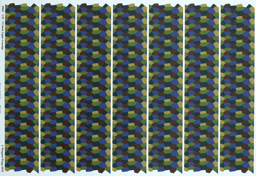 5 Colour upper lozenge WWI