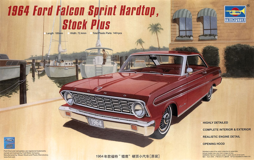 1964 Ford Falcon Sprint Hardtop, Stock Plus