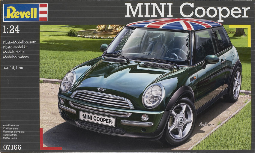 Revell-Monogram 1/24 scale Mini Cooper (R35)