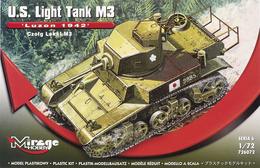 US. light tank M3 Luzon 1942 (Croig Lekki M3)