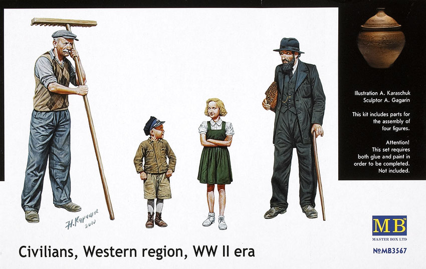 Civilians, Western region, WWII